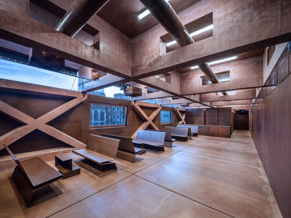 gampa and sfera with public spaces of automatic mills in pardubice by sepka architekti