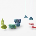 “花岚”家具系列 / nendo