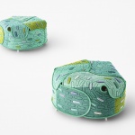 “花岚”家具系列 / nendo