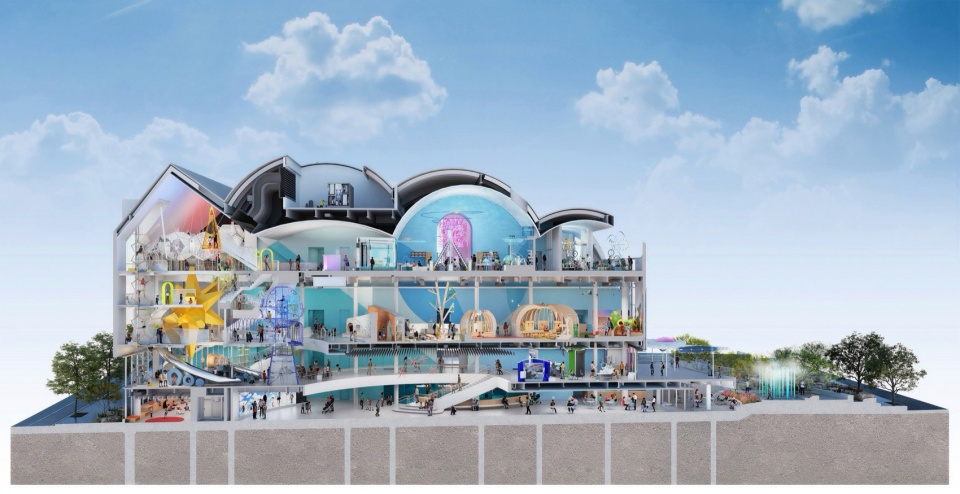 Section la nube by snohetta 拷贝