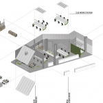 拾集建筑办公室及盎然咖啡，上海 / 拾集建筑