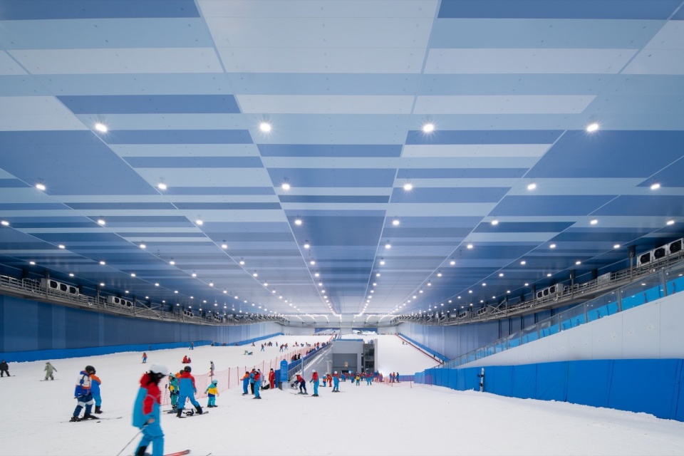baotou olympic ice and snow center by sa architects
