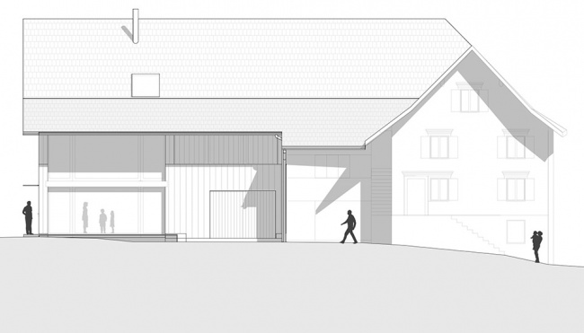 living in the former barn by mwarchitekten