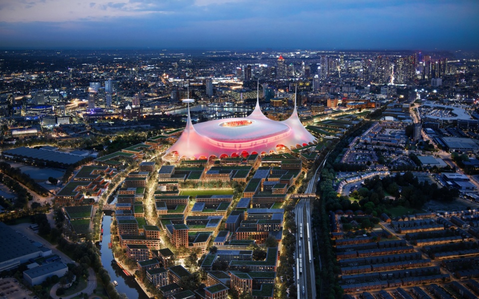 Old Trafford Stadium District Foster Partners