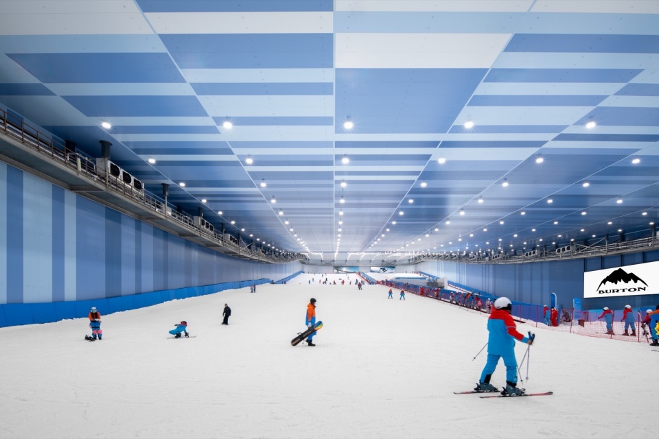 baotou olympic ice and snow center by sa architects