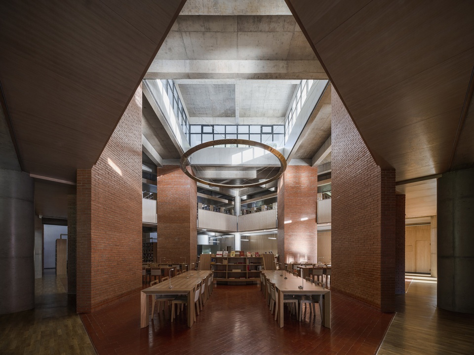 deba library by rong zhaohui studio zradi