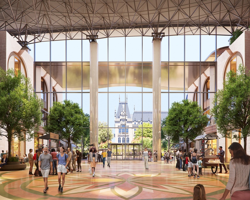 palas iasi development in romania by foster partners