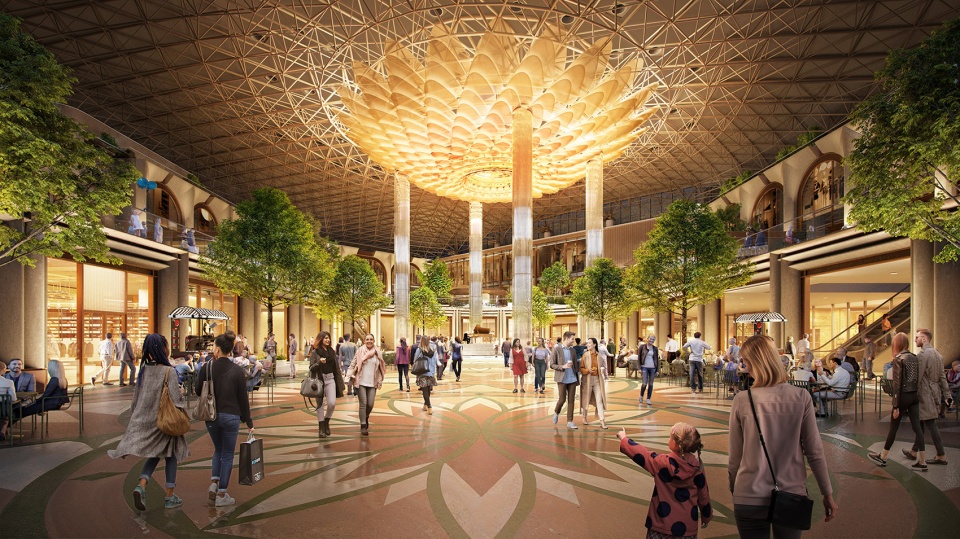 palas iasi development in romania by foster partners