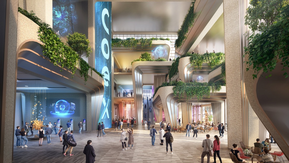 heatherwick studio wins competition to redesign coex convention centre in seoul