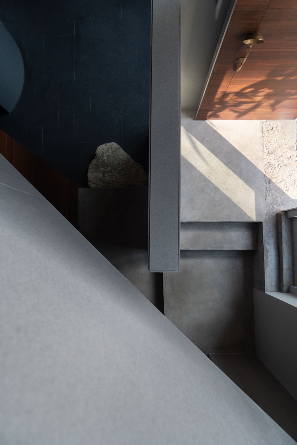 入口的俯视 chifan restaurant by boundary space design