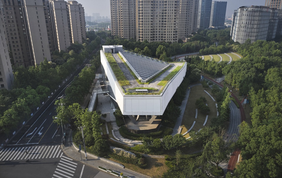 green valley art center by scenic architecture office