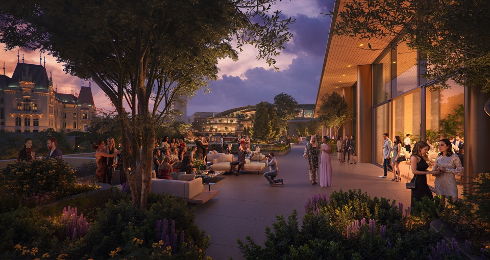 palas iasi development in romania by foster partners