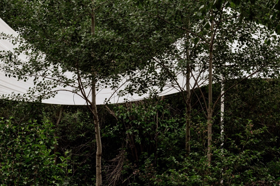 Outdoor Exhibition Installation Of The JIANGS in Jinshanling