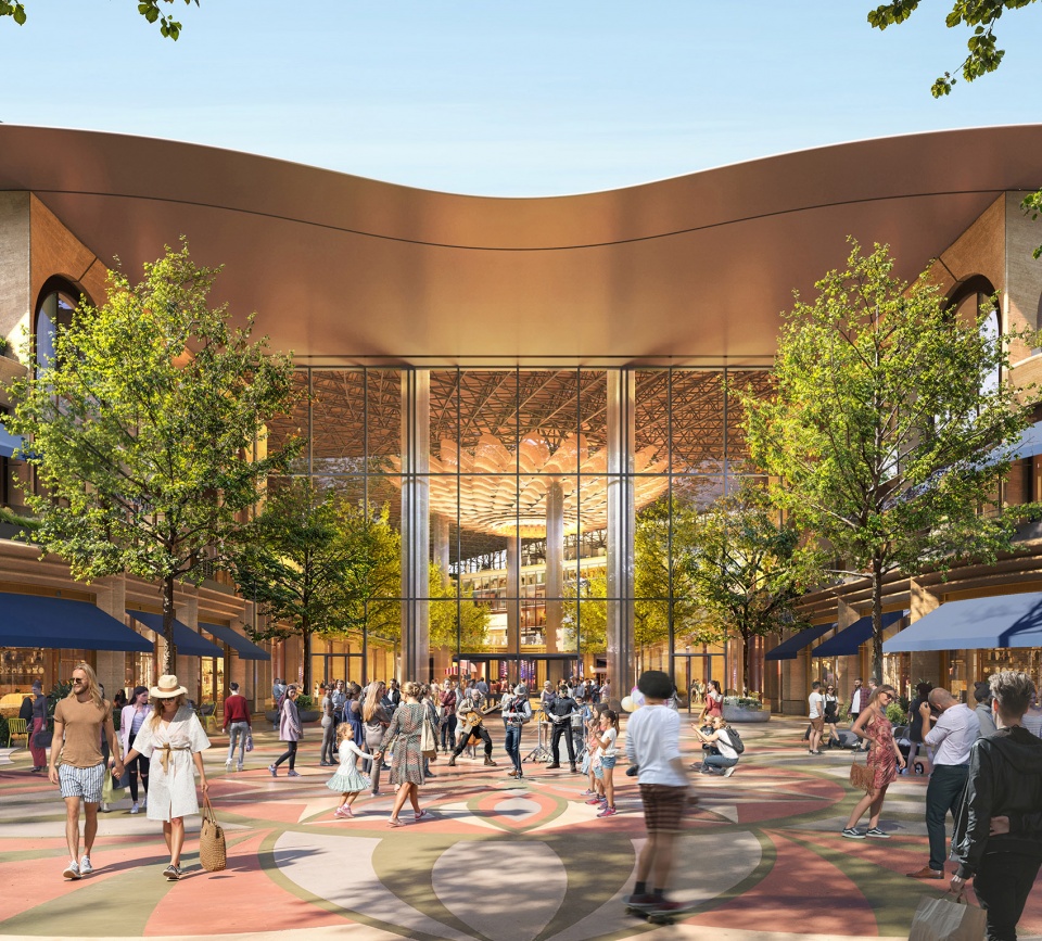 palas iasi development in romania by foster partners