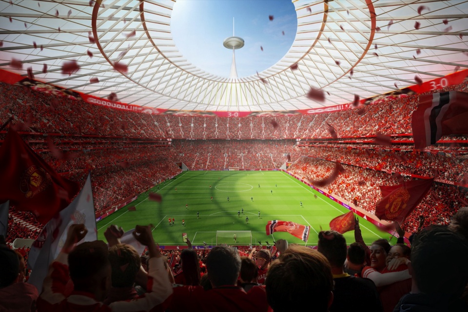 Old Trafford Stadium District Foster Partners