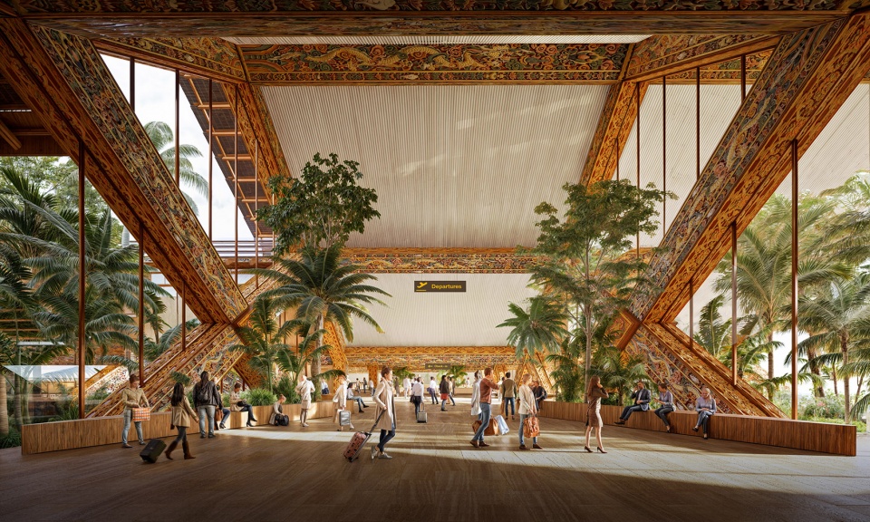 big merges innovation and craft tradition with the gelephu international airport