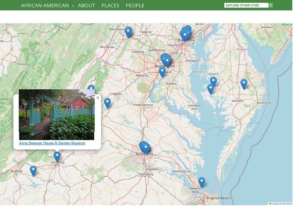 2024 ASLA COMMUNICATIONS AWARD OF HONOR Whats Out There Guide to African American Cultural Landscapes by The Cultural Landscape Foundation