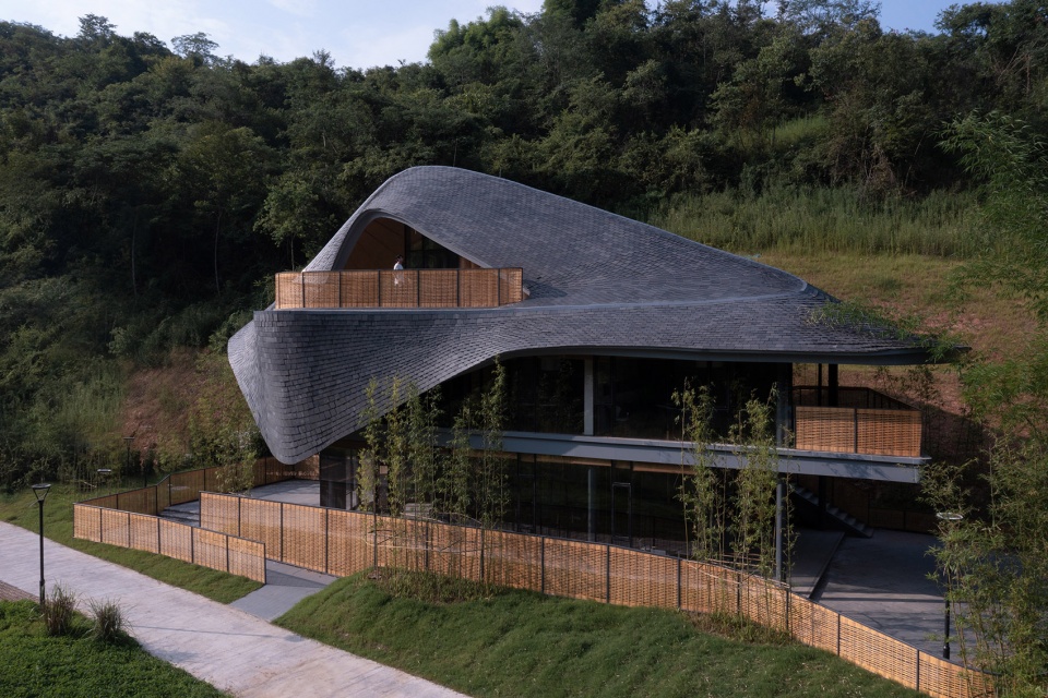 linpan cloud eye chengdu dayi rural neighborhood center by archi union