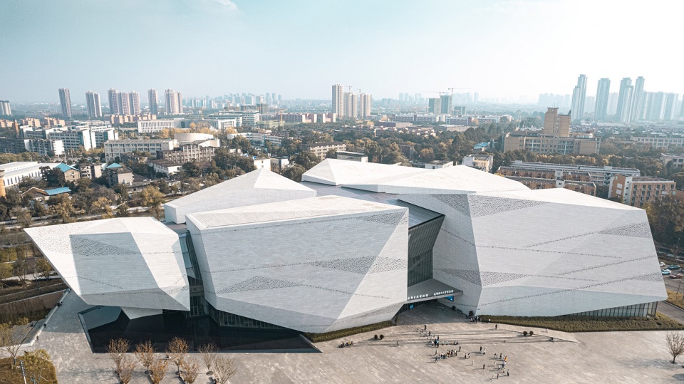 chengdu natural history museum by pelli clarke partners
