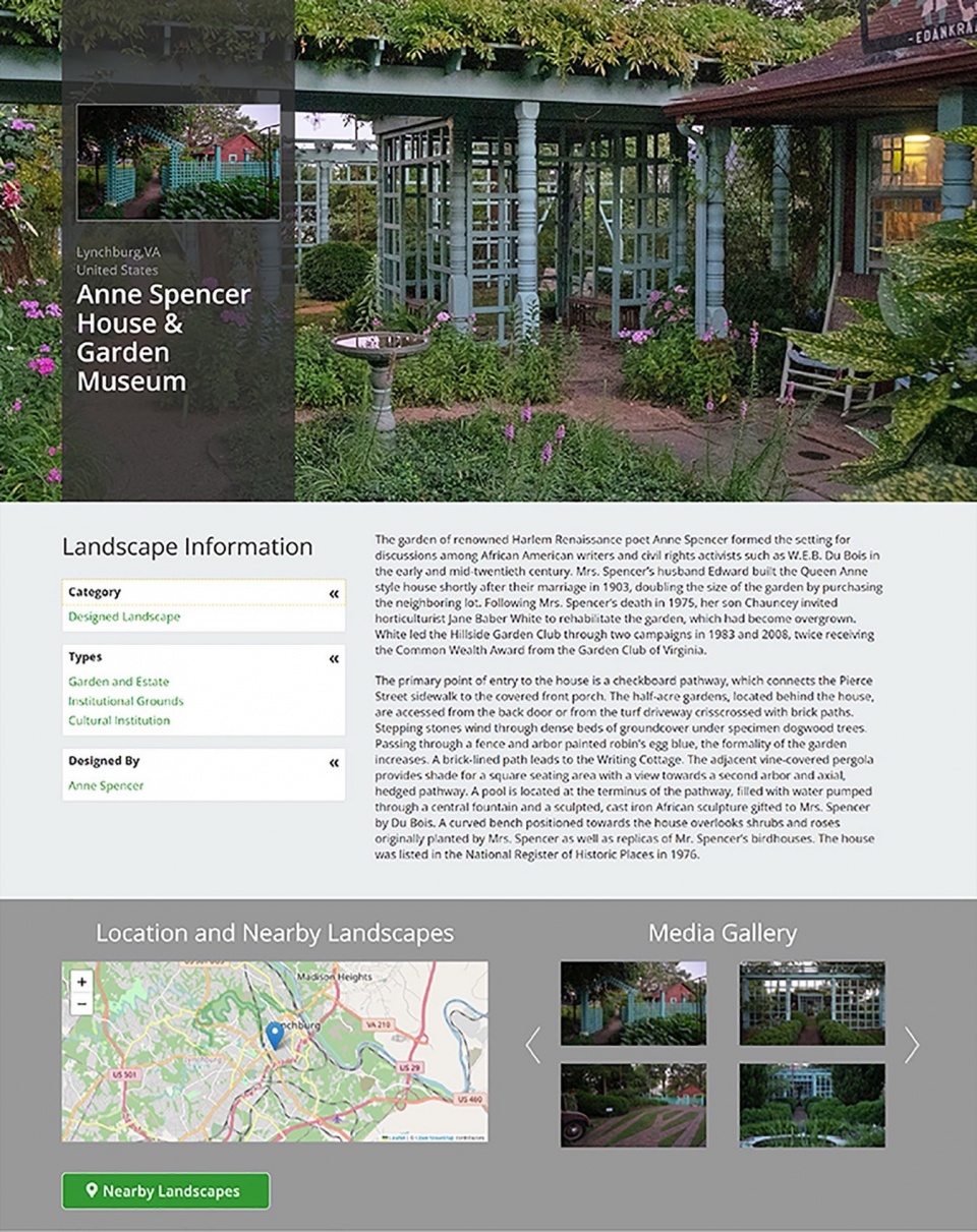 2024 ASLA COMMUNICATIONS AWARD OF HONOR Whats Out There Guide to African American Cultural Landscapes by The Cultural Landscape Foundation