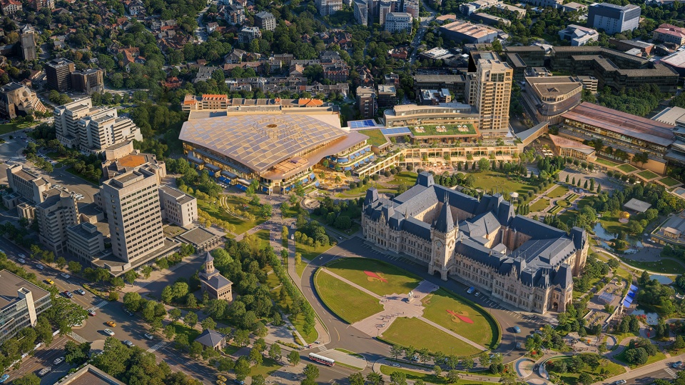 palas iasi development in romania by foster partners