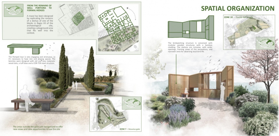 2024 ASLA ANALYSIS AND PLANNING AWARD OF EXCELLENCE A Green Ring for the ancient city of Pompeii by Studio Bellesi Giuntoli