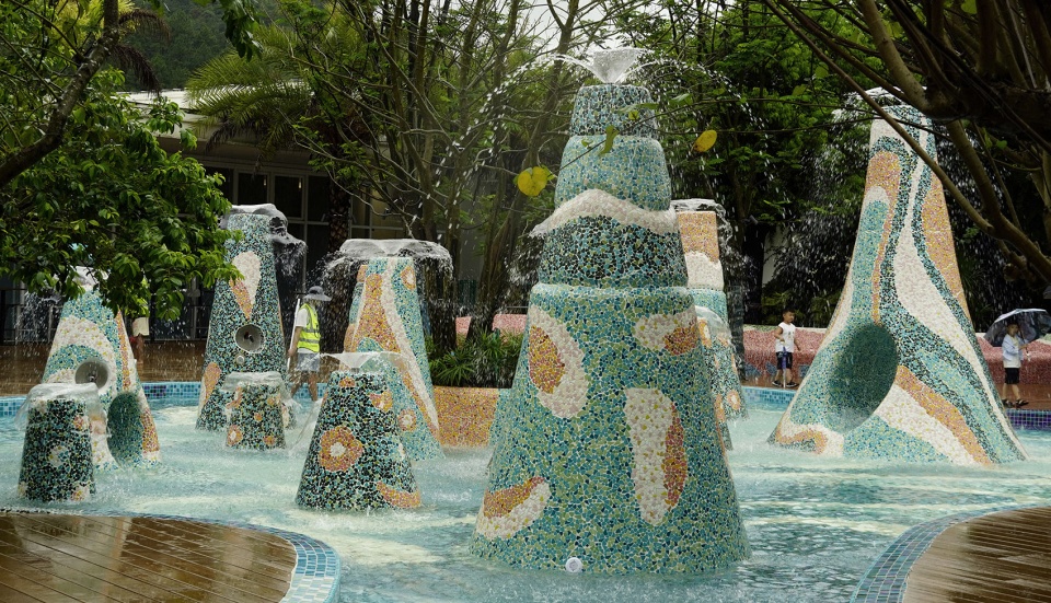 spring woods dino water island by z t studio