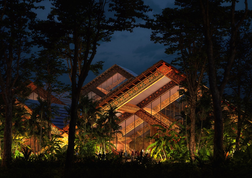big merges innovation and craft tradition with the gelephu international airport