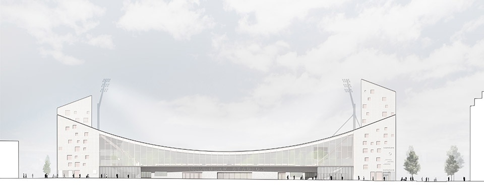 tammela stadium by jkmm architects