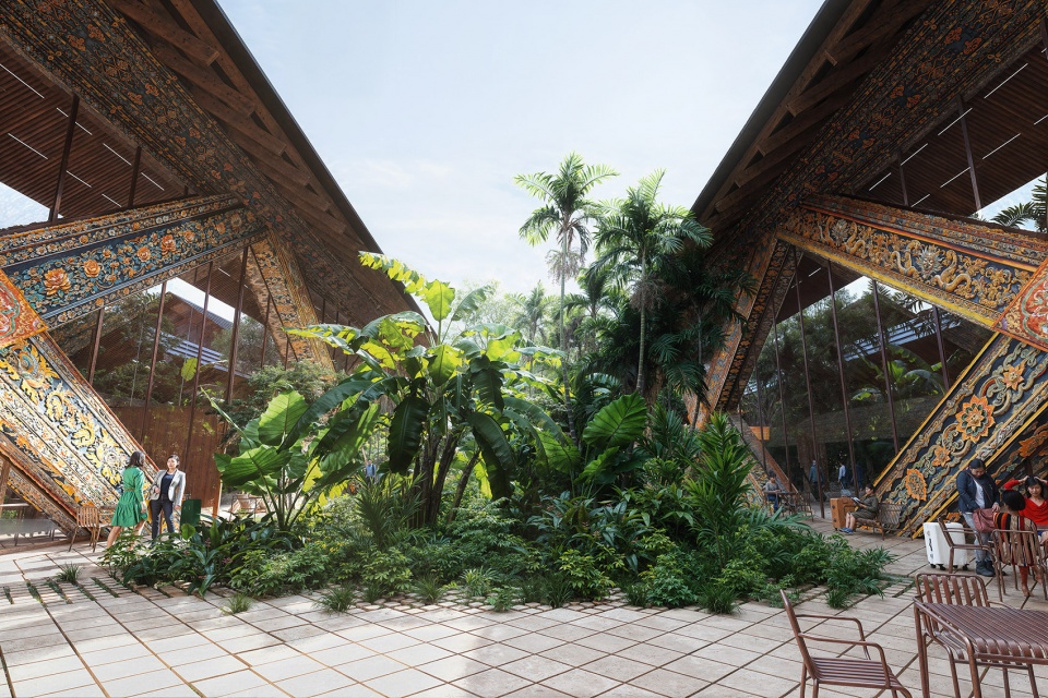 big merges innovation and craft tradition with the gelephu international airport