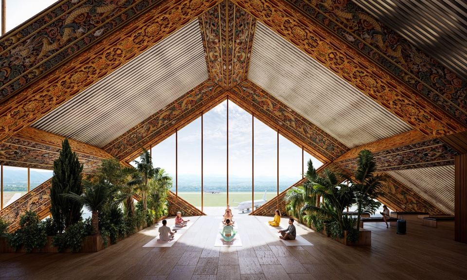 big merges innovation and craft tradition with the gelephu international airport