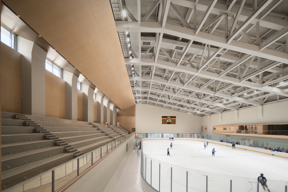 baotou olympic ice and snow center by sa architects
