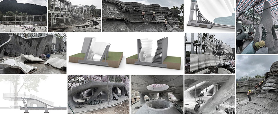 spring woods dino water island by z t studio
