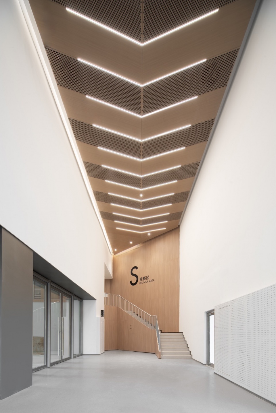 baotou olympic ice and snow center by sa architects