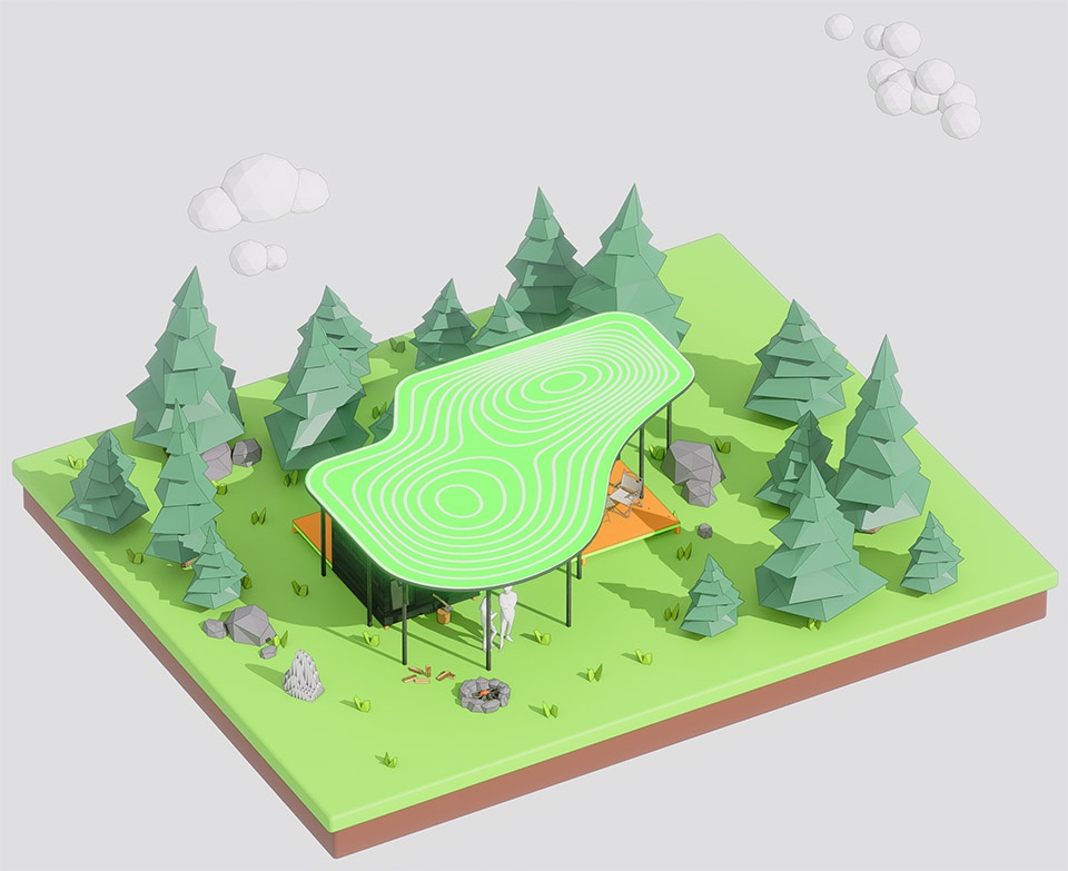 wild home 118 the cabin of palette by wiki world advanced architecture lab