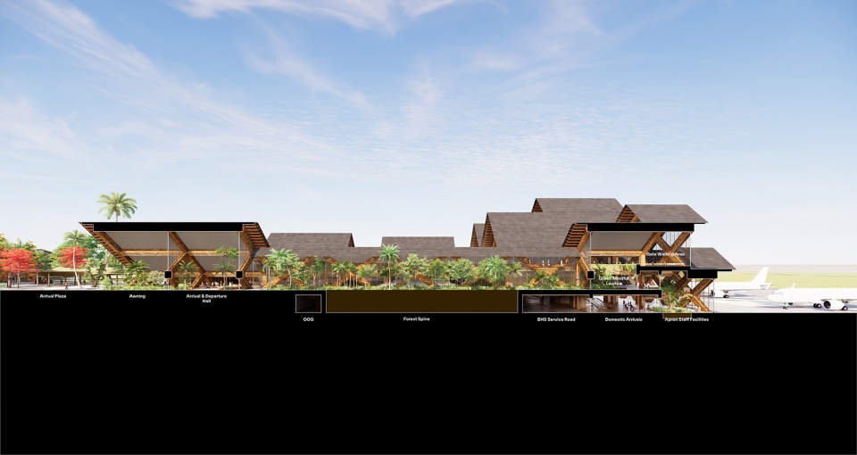 big merges innovation and craft tradition with the gelephu international airport