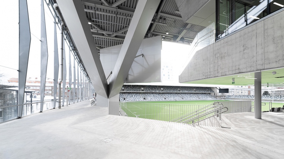 tammela stadium by jkmm architects