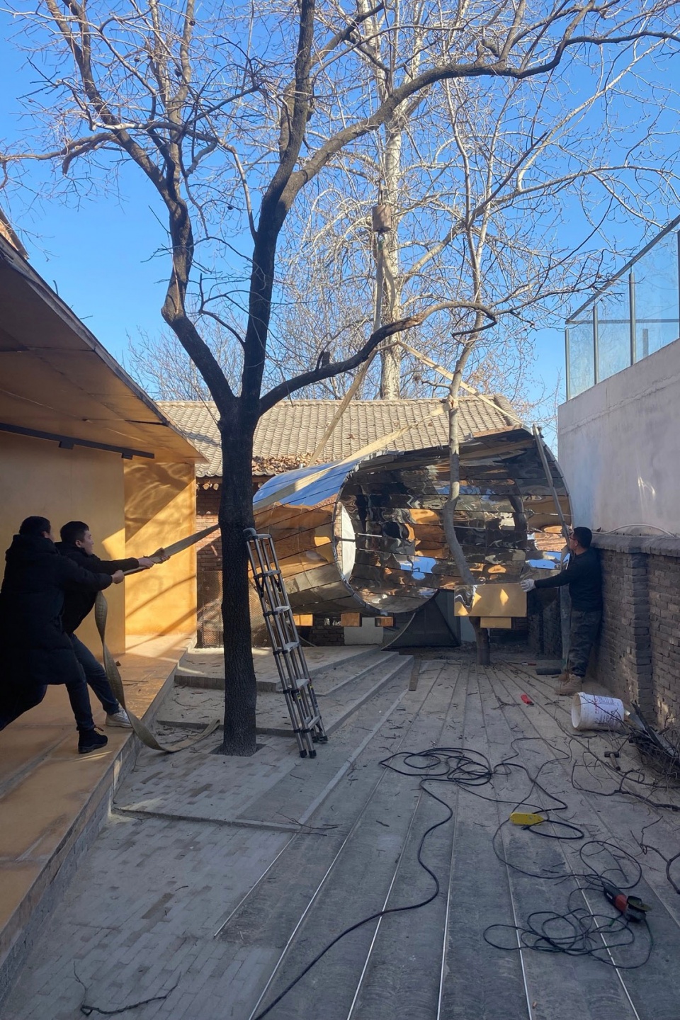 Streaming Light Exhibition Hall by Daipu Architects 0y8