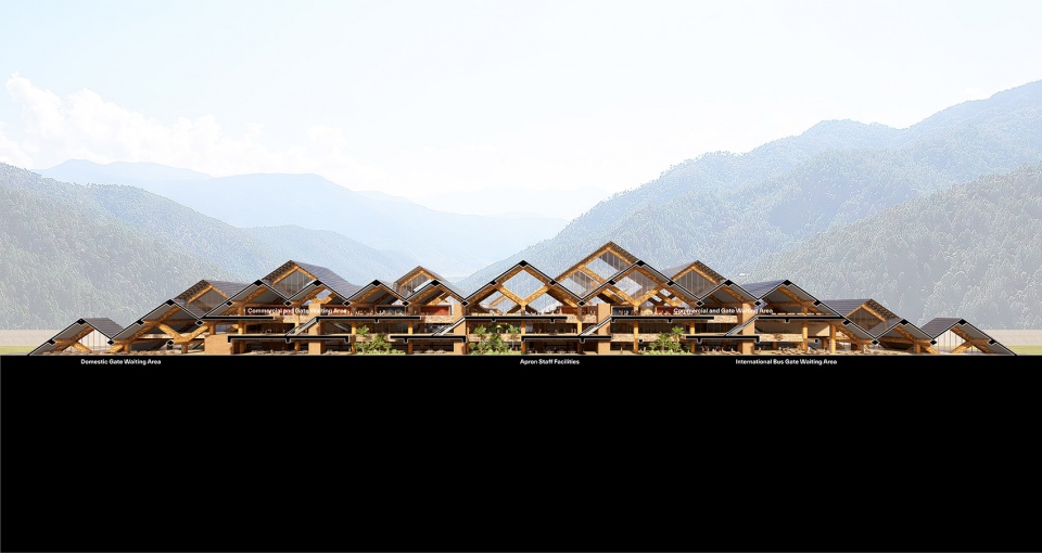 big merges innovation and craft tradition with the gelephu international airport