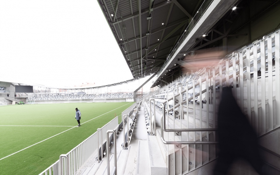tammela stadium by jkmm architects