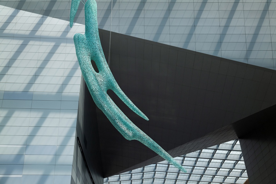 alibaba global headquarters visitor center artwork by liling art design studio