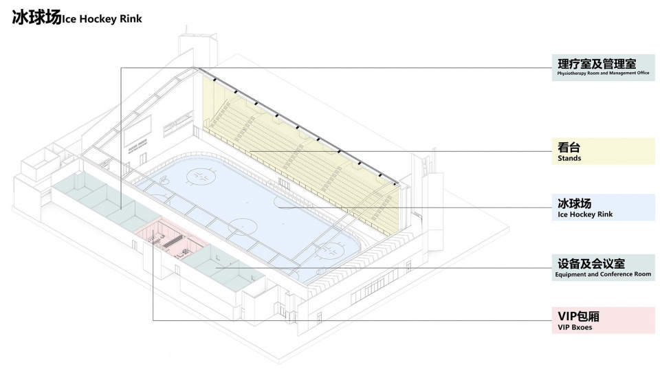 baotou olympic ice and snow center by sa architects