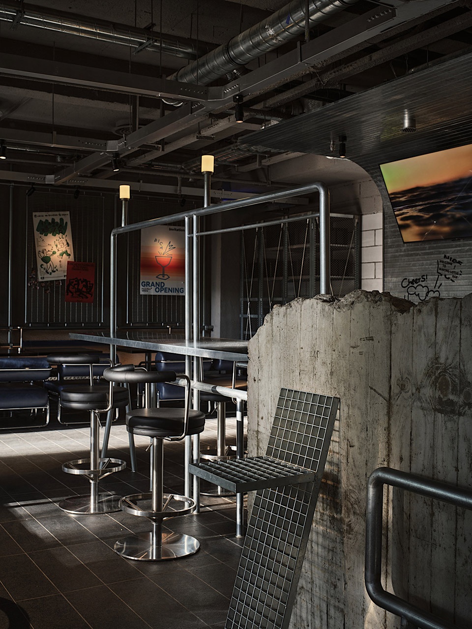 no limit cafe bar by balance space design