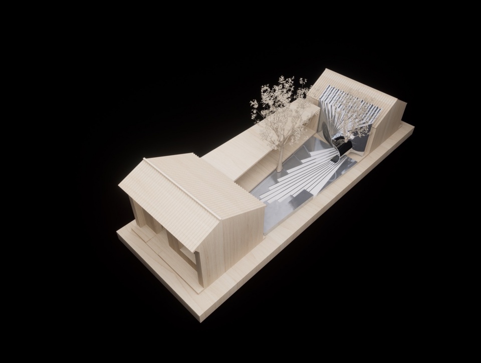 Streaming Light Exhibition Hall by Daipu Architects