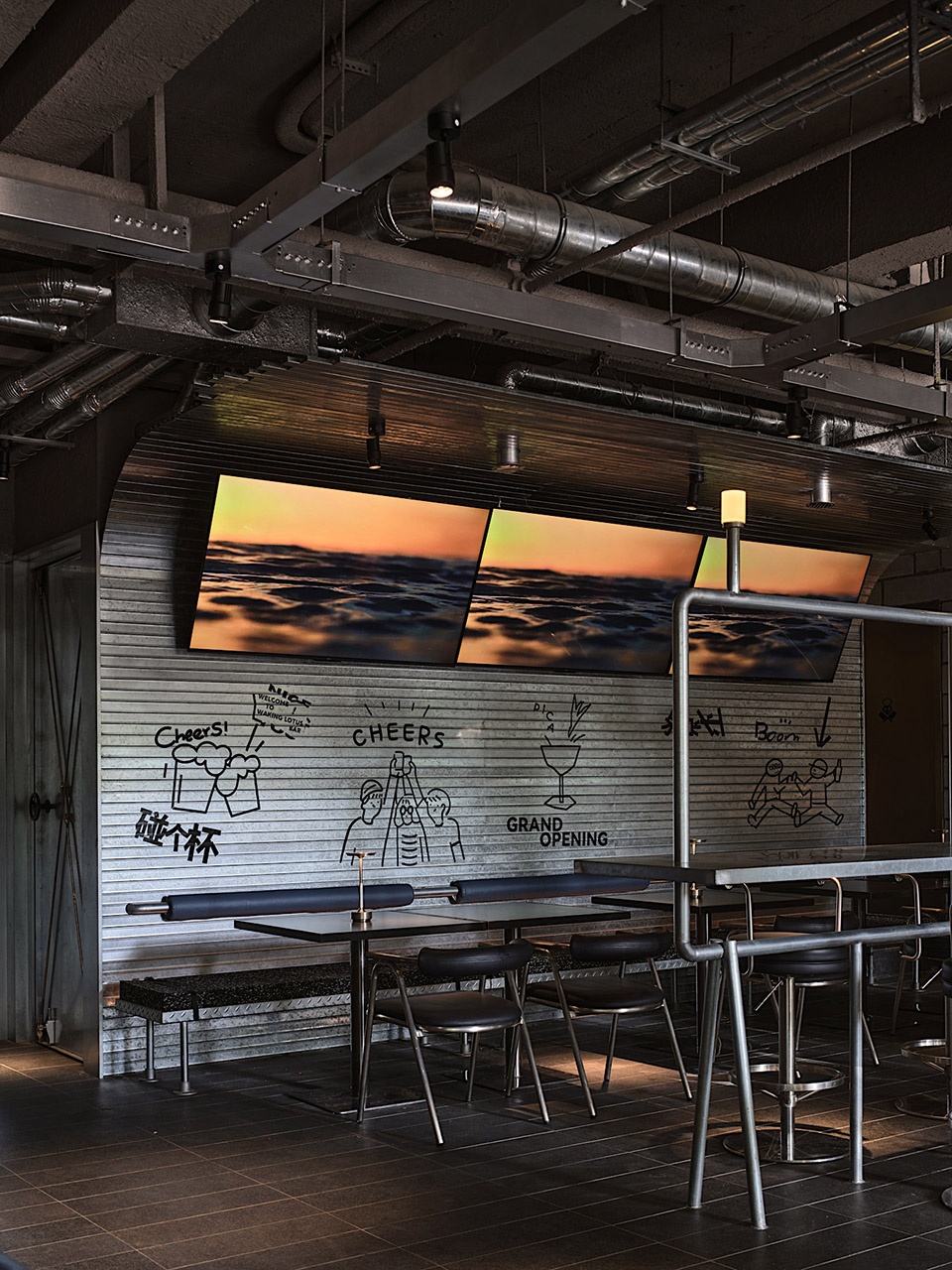 no limit cafe bar by balance space design