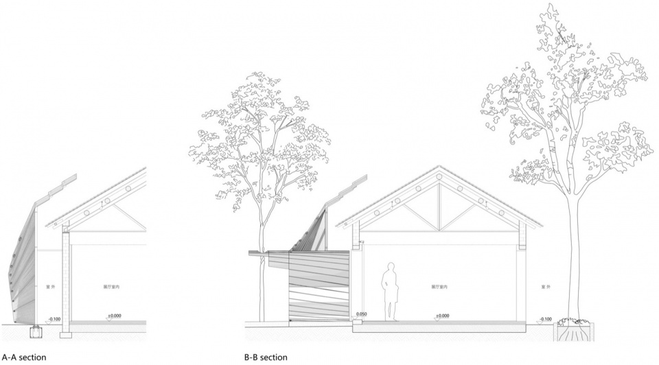 Streaming Light Exhibition Hall by Daipu Architects