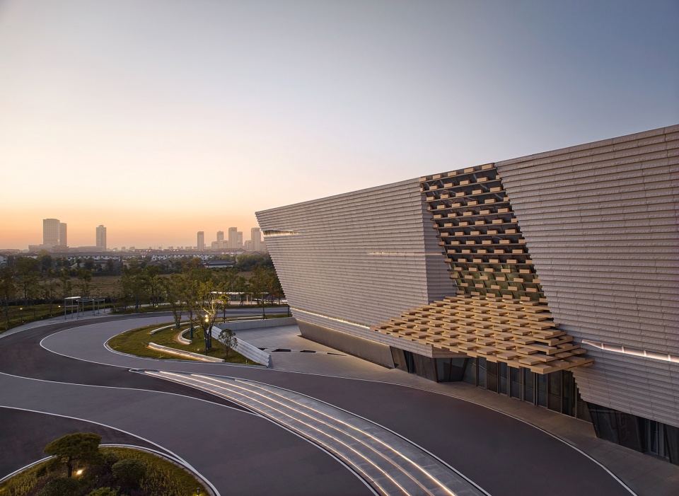 jinhu museum by tus design group co ltd