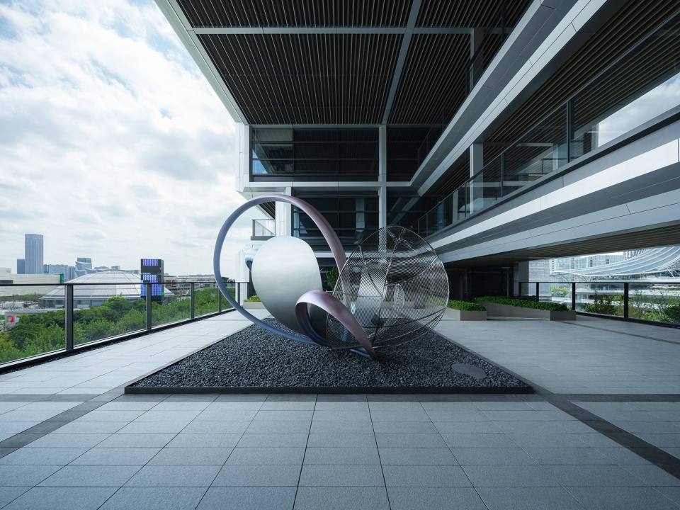 alibaba global headquarters visitor center artwork by liling art design studio
