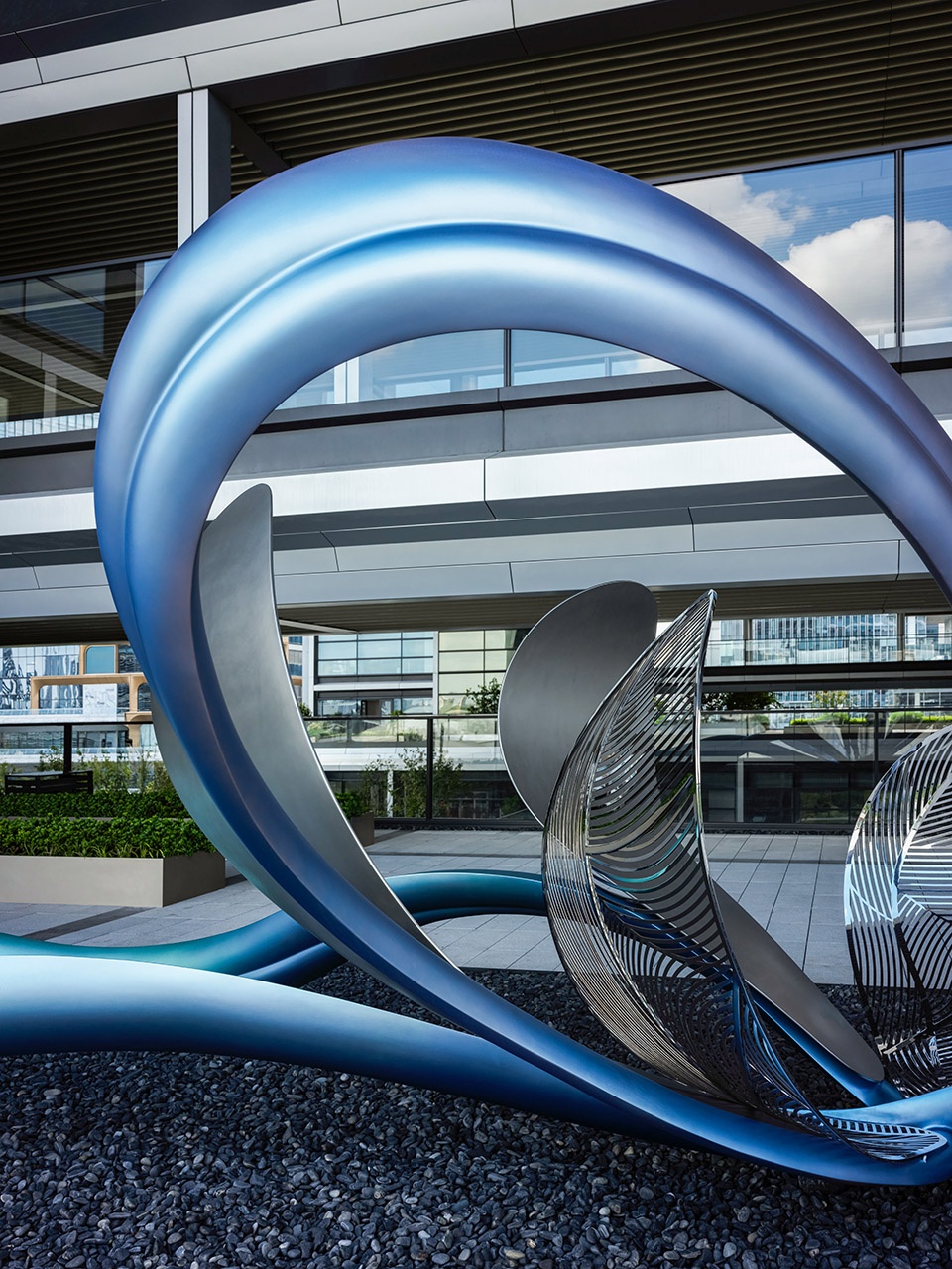 alibaba global headquarters visitor center artwork by liling art design studio