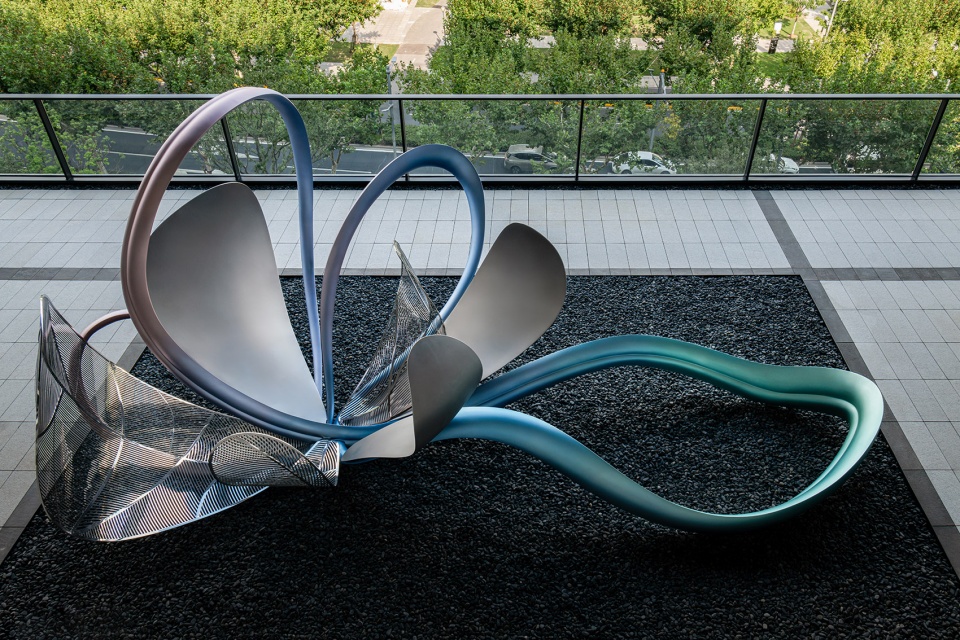 alibaba global headquarters visitor center artwork by liling art design studio